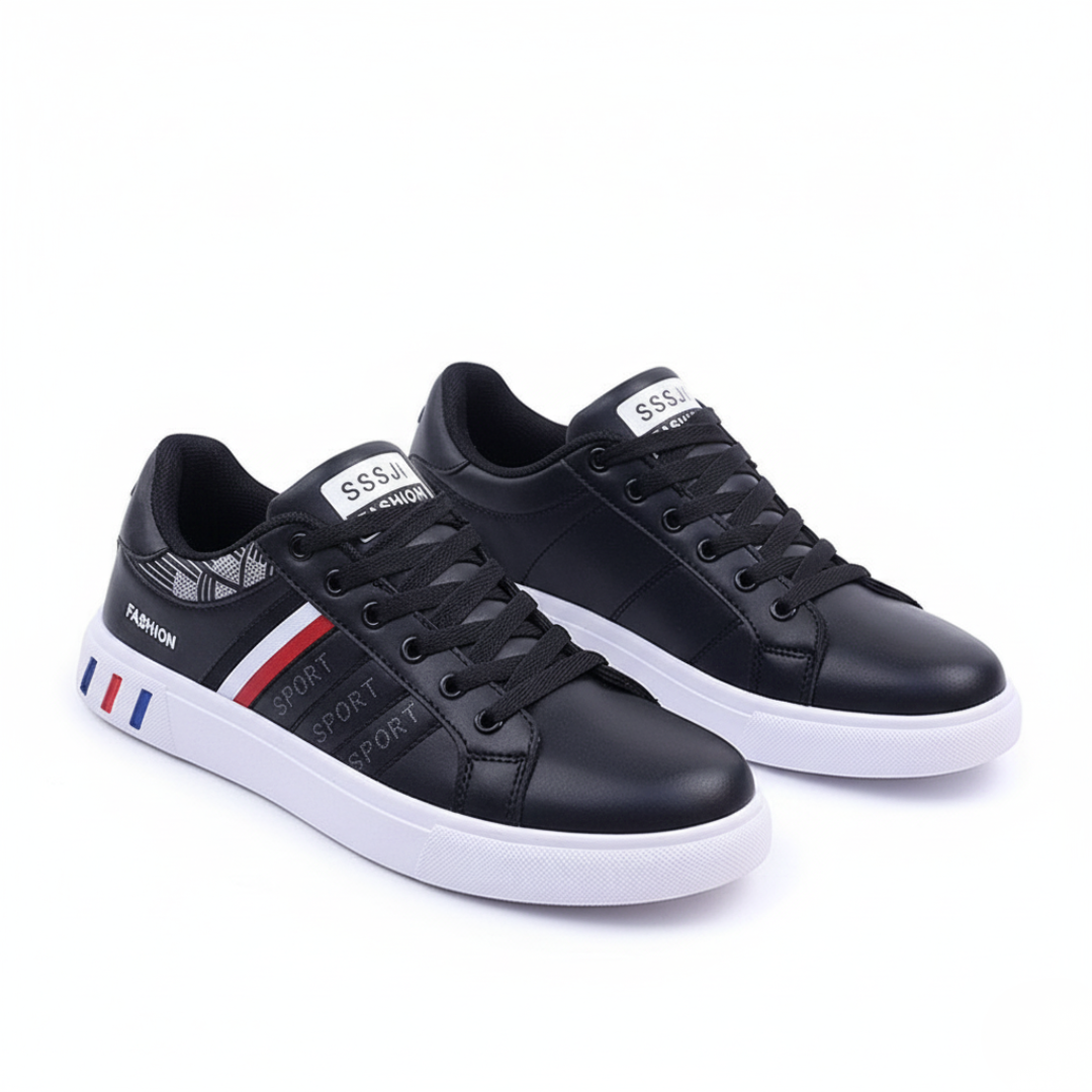 Low-Top Sneakers for Men | Side Stripe and Contrast Sole