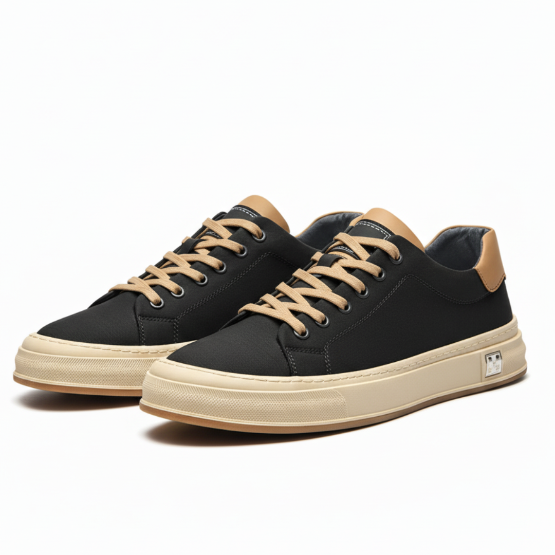 Low Sneakers for Men | Minimal Lace-Up Style