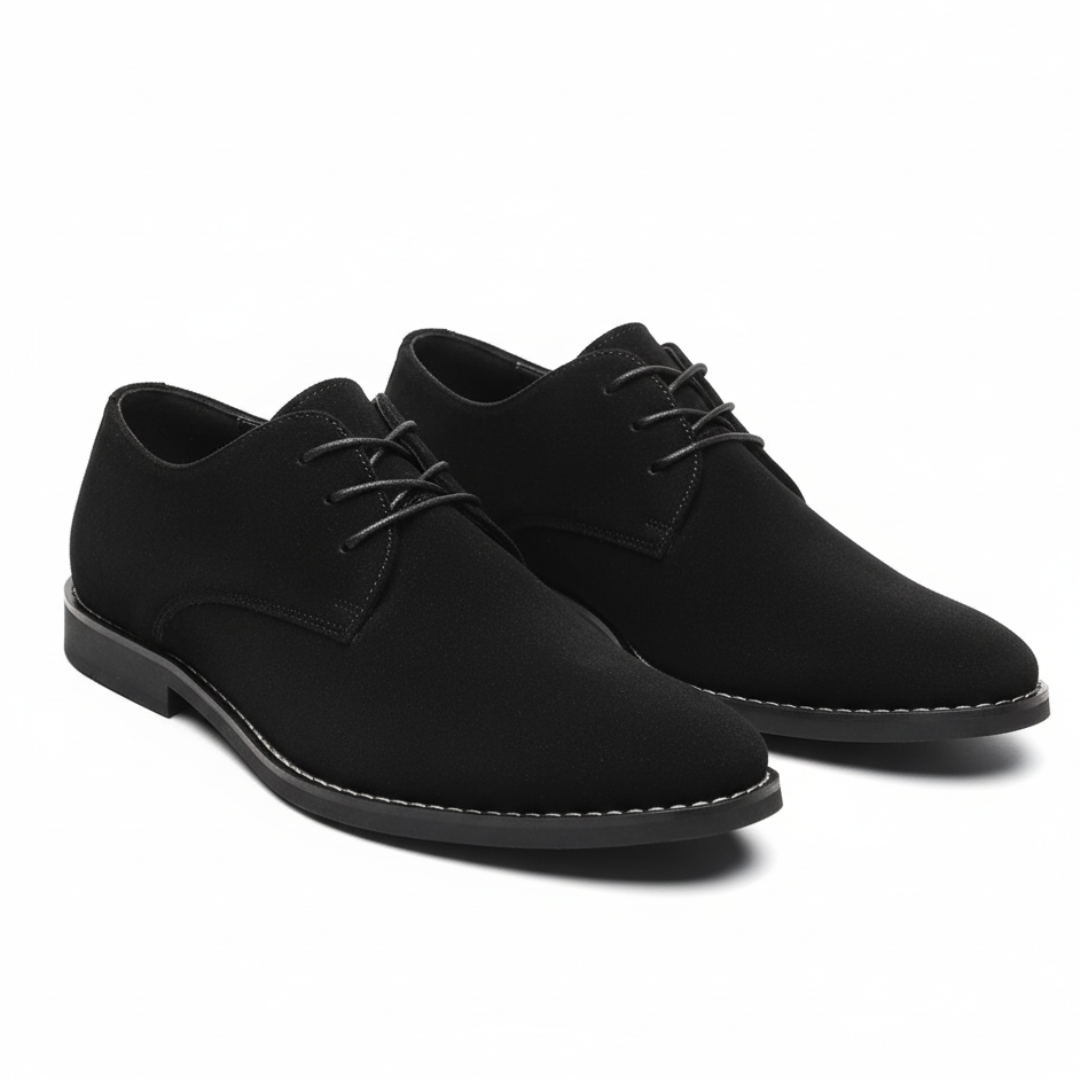 Suede Oxford Shoes for Men | Rubber Outsole