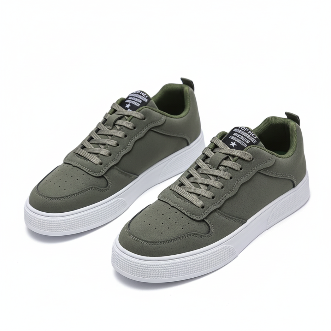 Low Sneakers for Men | Solid Color Casual Style