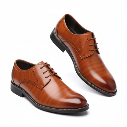 Brogue Lace-Up Shoes for Men | Classic Wingtip