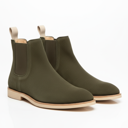Suede Chelsea Boots for Men | Closed Toe