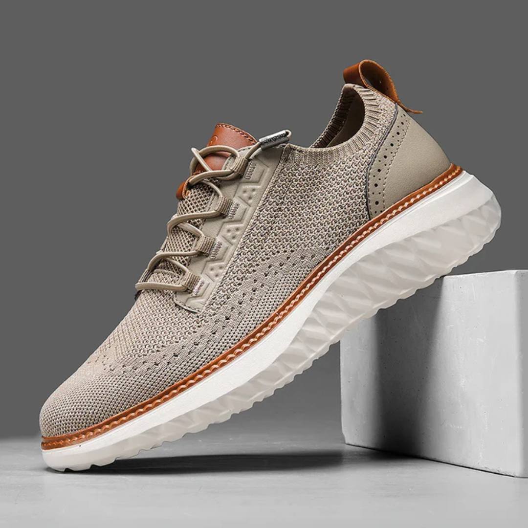 Mesh Sneakers for Men | Lace-Up Running Style