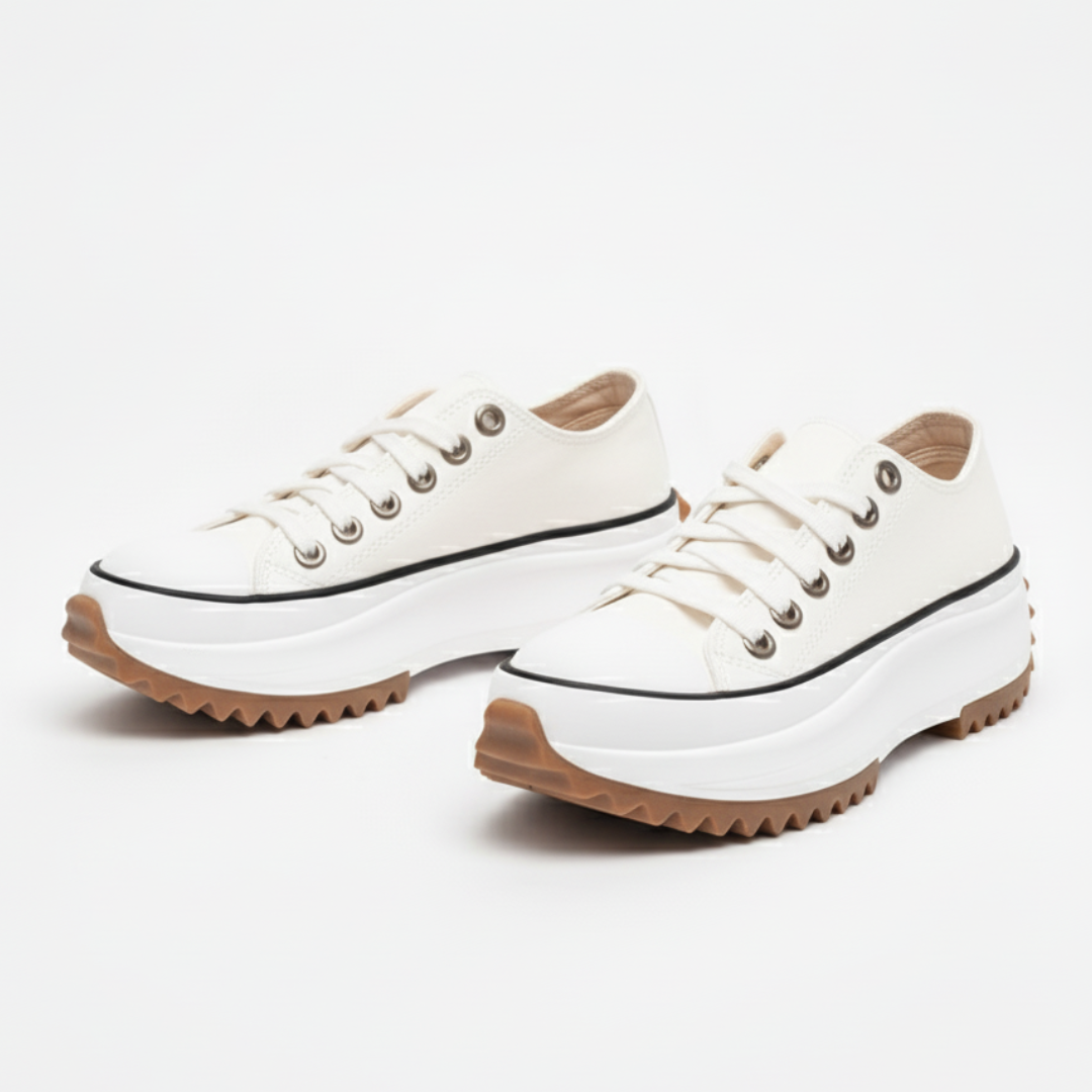 Women's Casual Chunky Platform Sneakers | Canvas Design