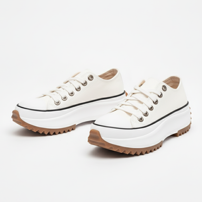 Women's Casual Chunky Platform Sneakers | Canvas Design