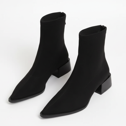 Suede Ankle Boots for Women | Rubber Outsole