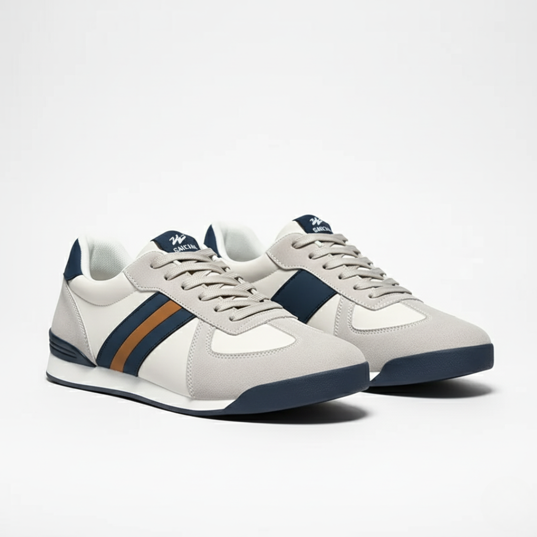 Retro Sneakers for Men | Stripe Side Detail