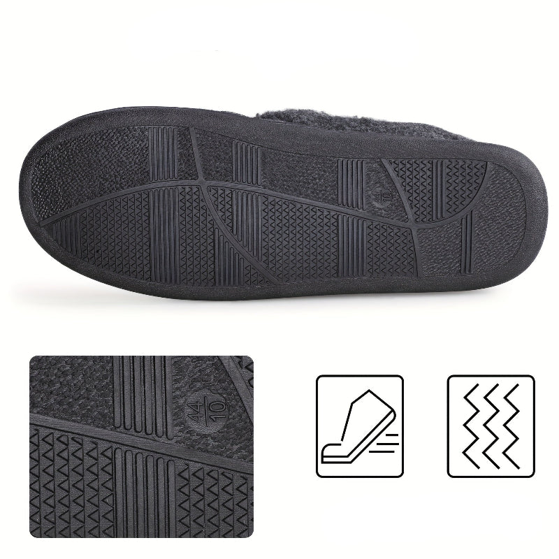 Men's Slippers with Velcro Closure | Adjustable