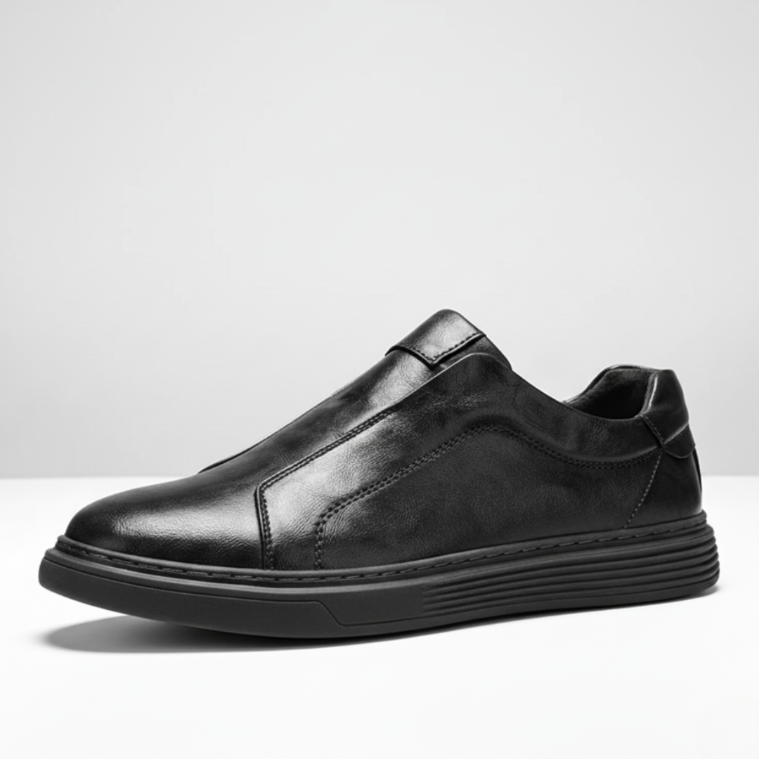 Genuine Leather Shoes for Men | Classic Lace-Up Style
