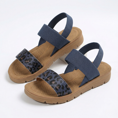 Women’s Strappy Sport Sandals - Heel Strap and Flat Sole