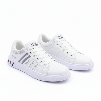 Low-Top Sneakers for Men | Side Stripe and Contrast Sole