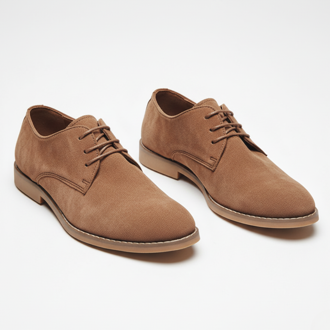 Suede Oxford Shoes for Men | Rubber Outsole