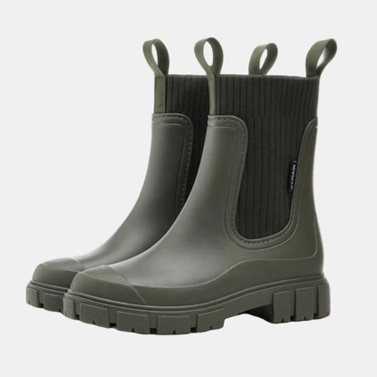 Textured Non-Slip Boots for Women | Lace-Up Outdoor Style