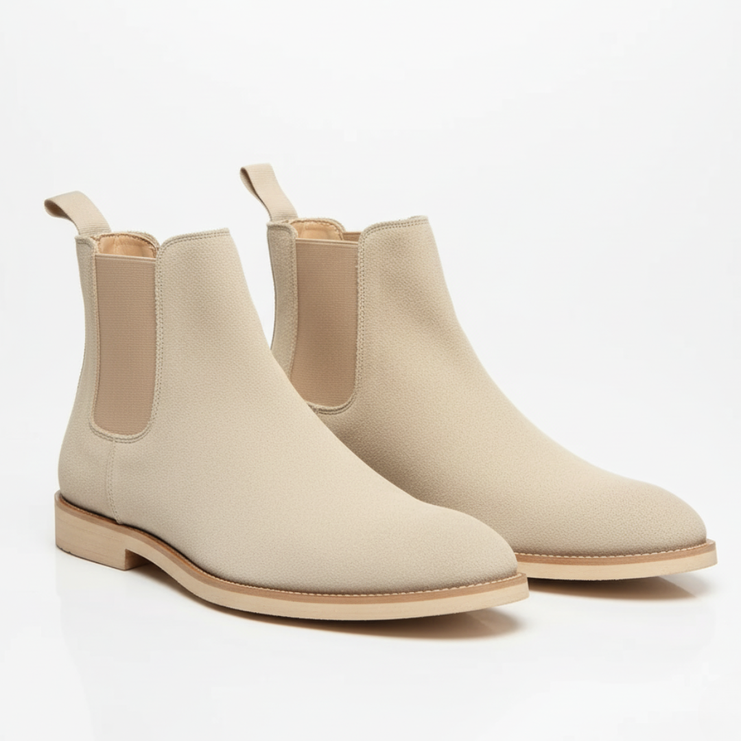 Suede Chelsea Boots for Men | Closed Toe