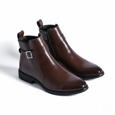 Men’s Chelsea Boots - Elastic Side Panels and Ankle Height Design