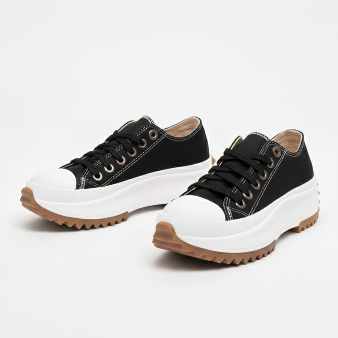 Women's Casual Chunky Platform Sneakers | Canvas Design