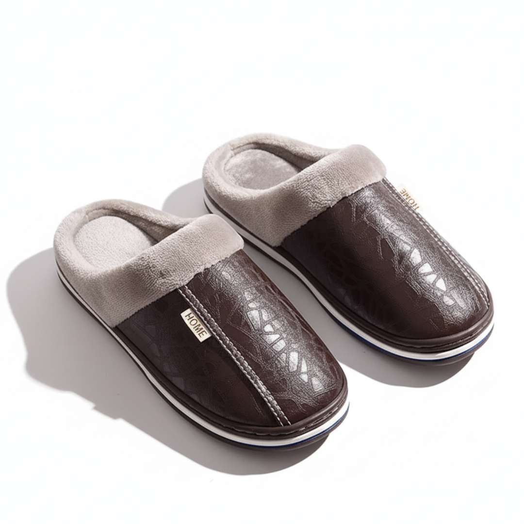 Home Stead Cushion Slippers | Footbed Design
