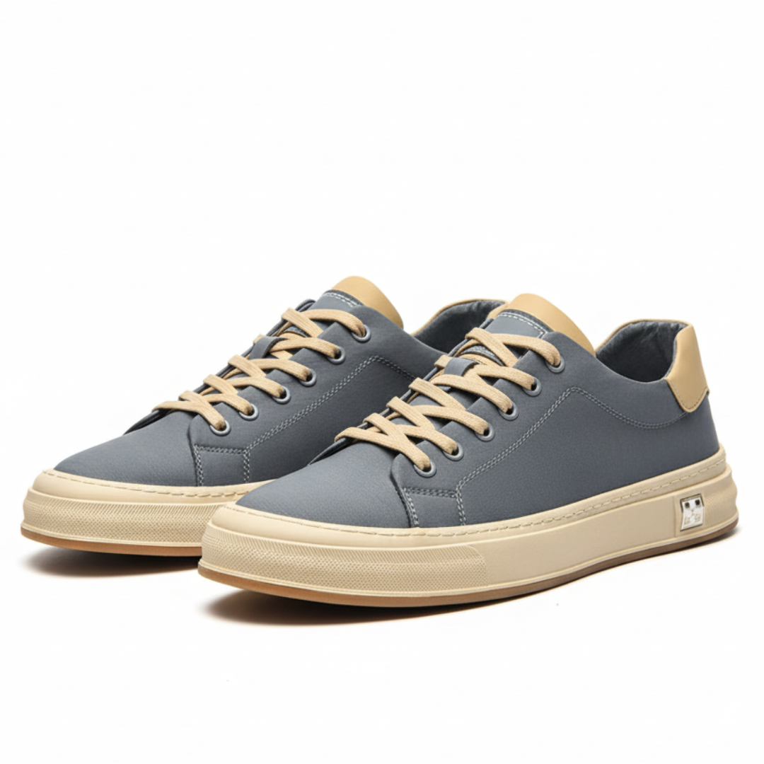 Low Sneakers for Men | Minimal Lace-Up Style