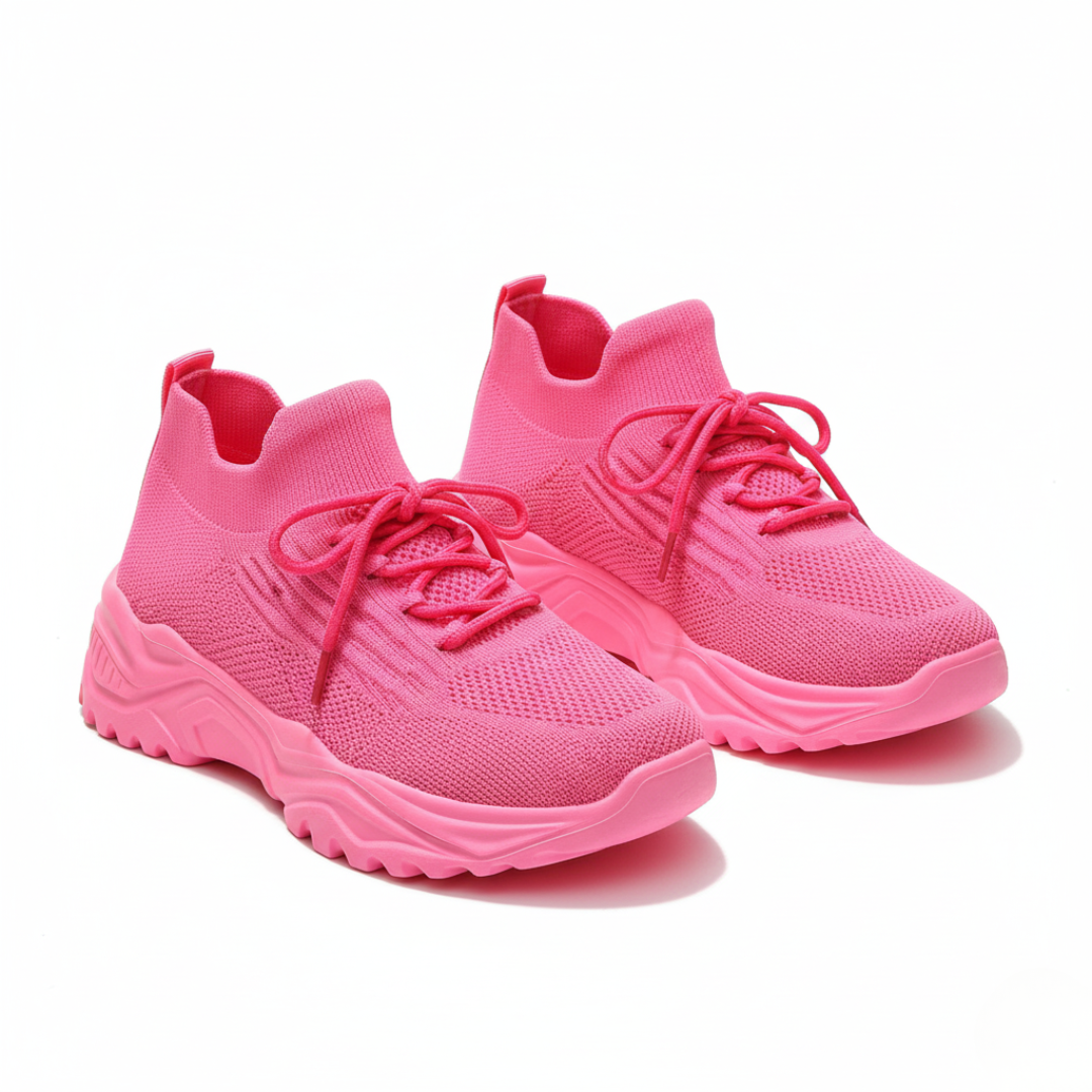 Women’s Lace-Up Sneakers | Structured Everyday Design