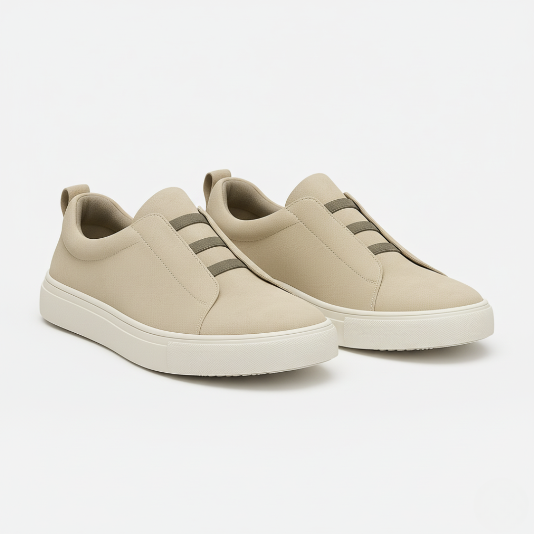 Slip-On Elastic Sneakers for Men