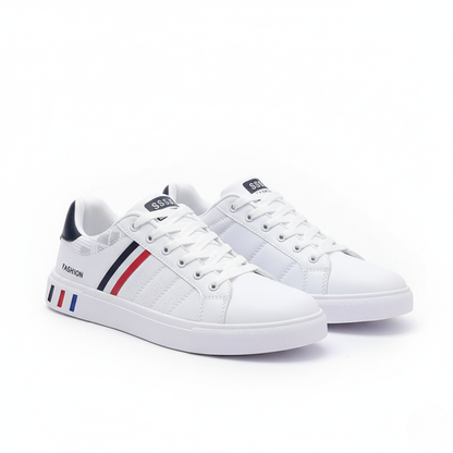 Low-Top Sneakers for Men | Side Stripe and Contrast Sole