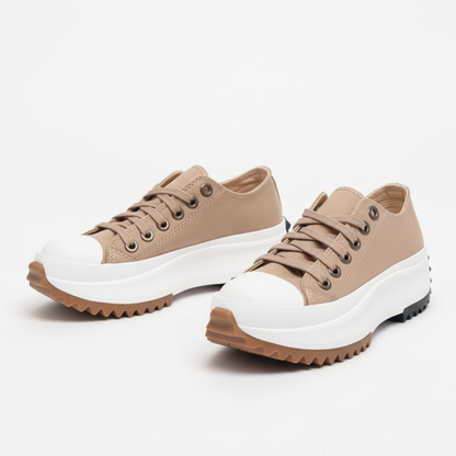 Women's Casual Chunky Platform Sneakers | Canvas Design