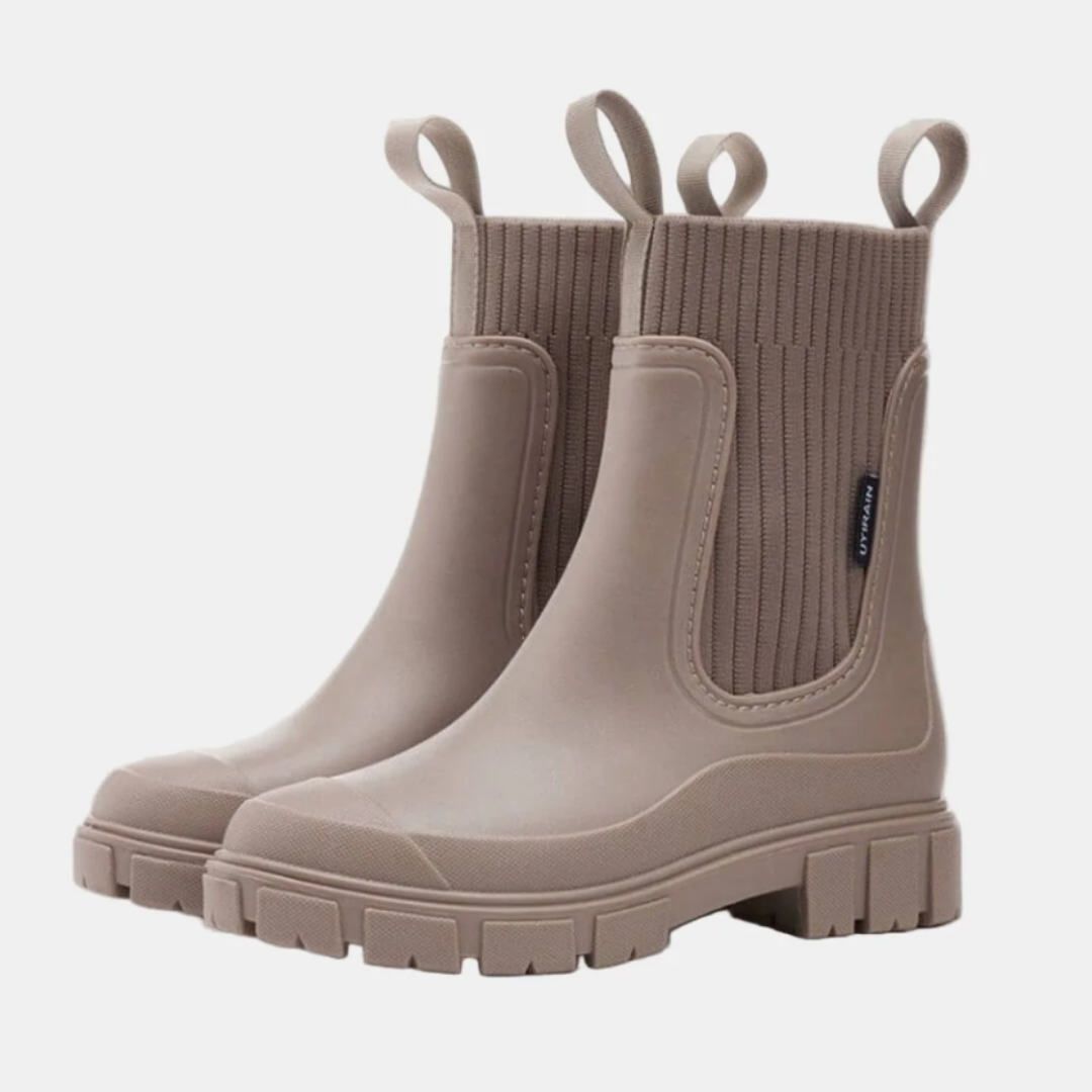 Textured Non-Slip Boots for Women | Lace-Up Outdoor Style