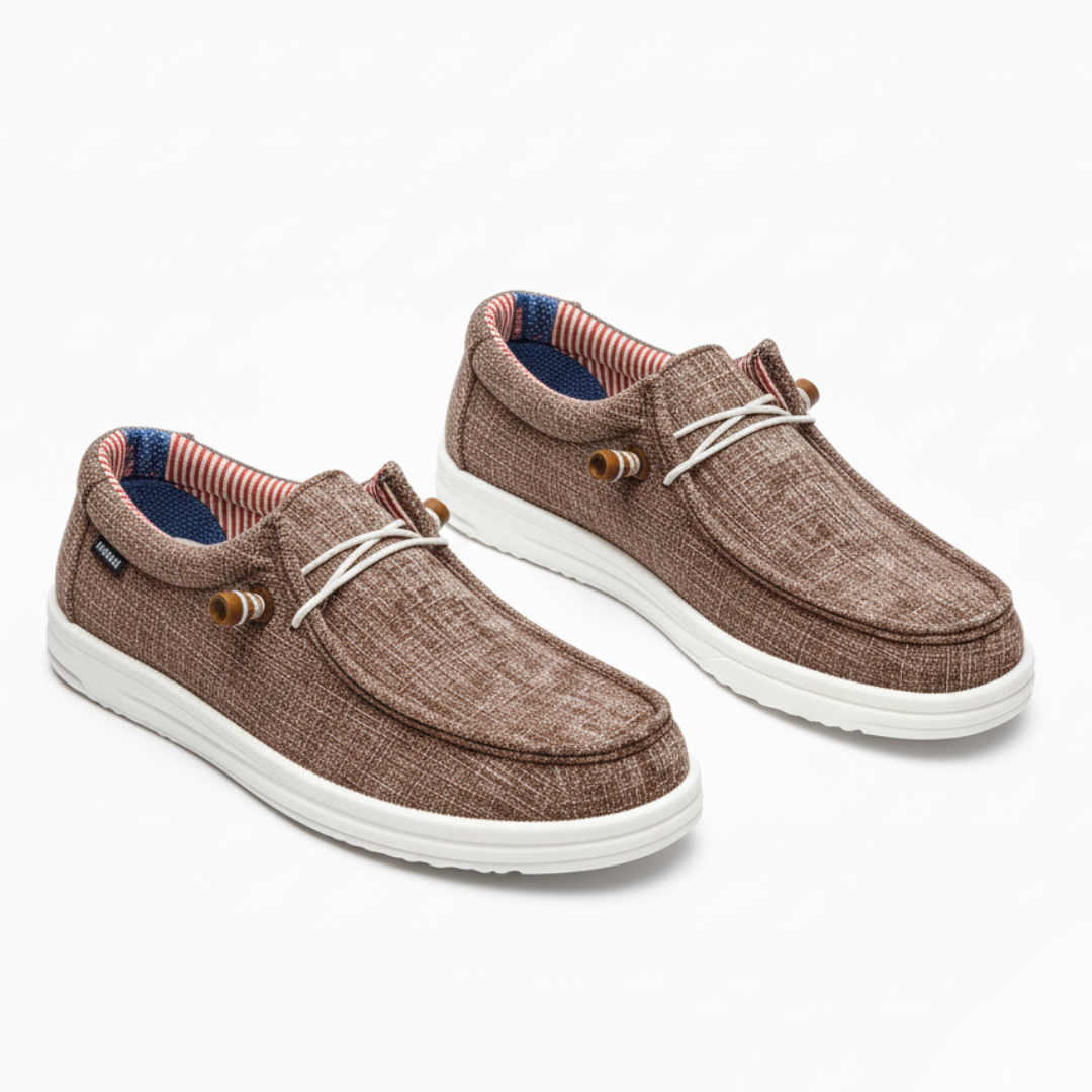 Slip-On Shoes for Men | Breathable Canvas Design