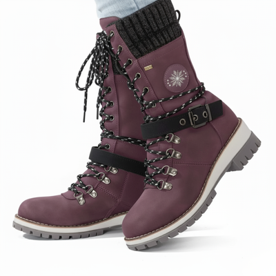 Women’s Winter Snow Boots Lace-Up Ankle Boots