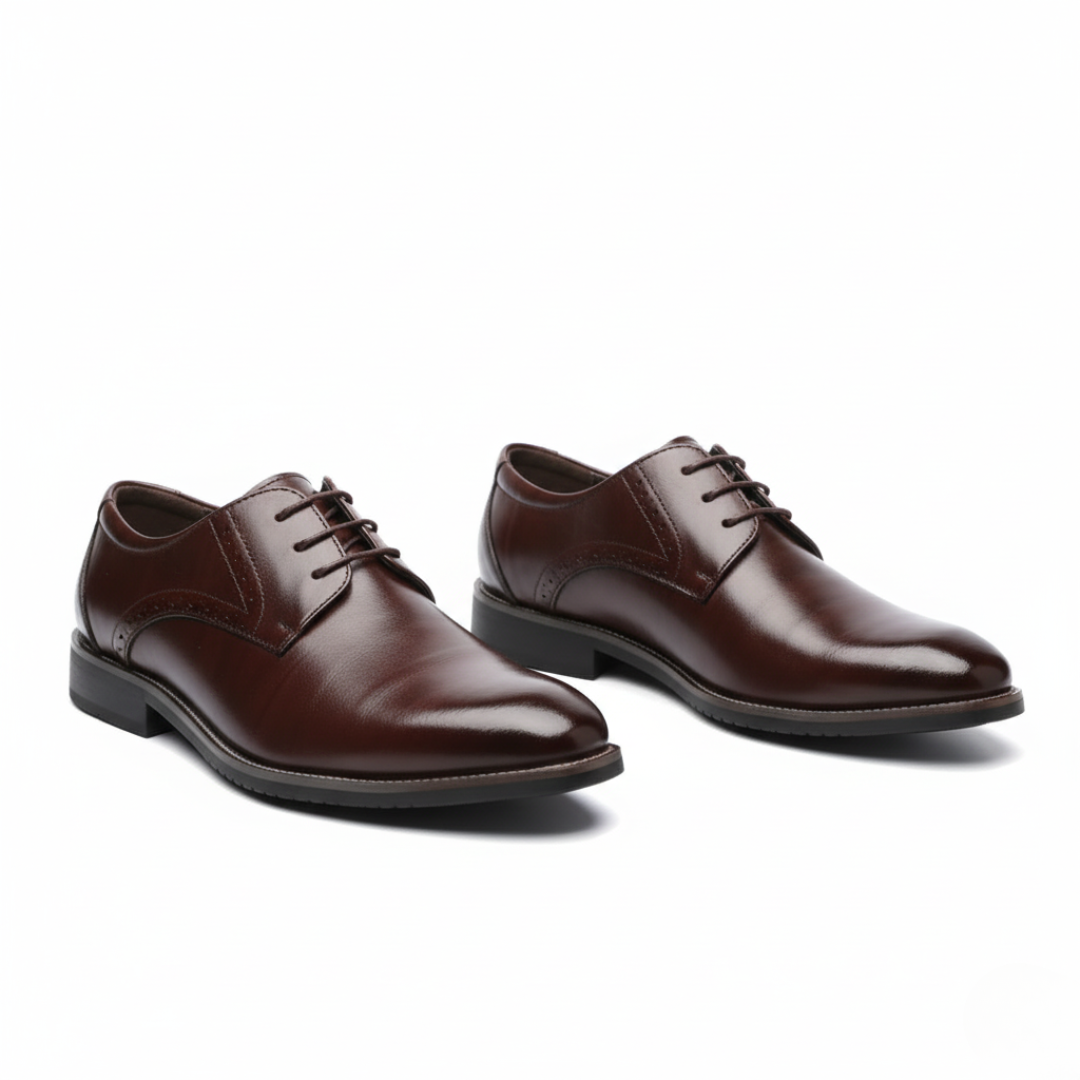 Brogue Lace-Up Shoes for Men | Classic Wingtip