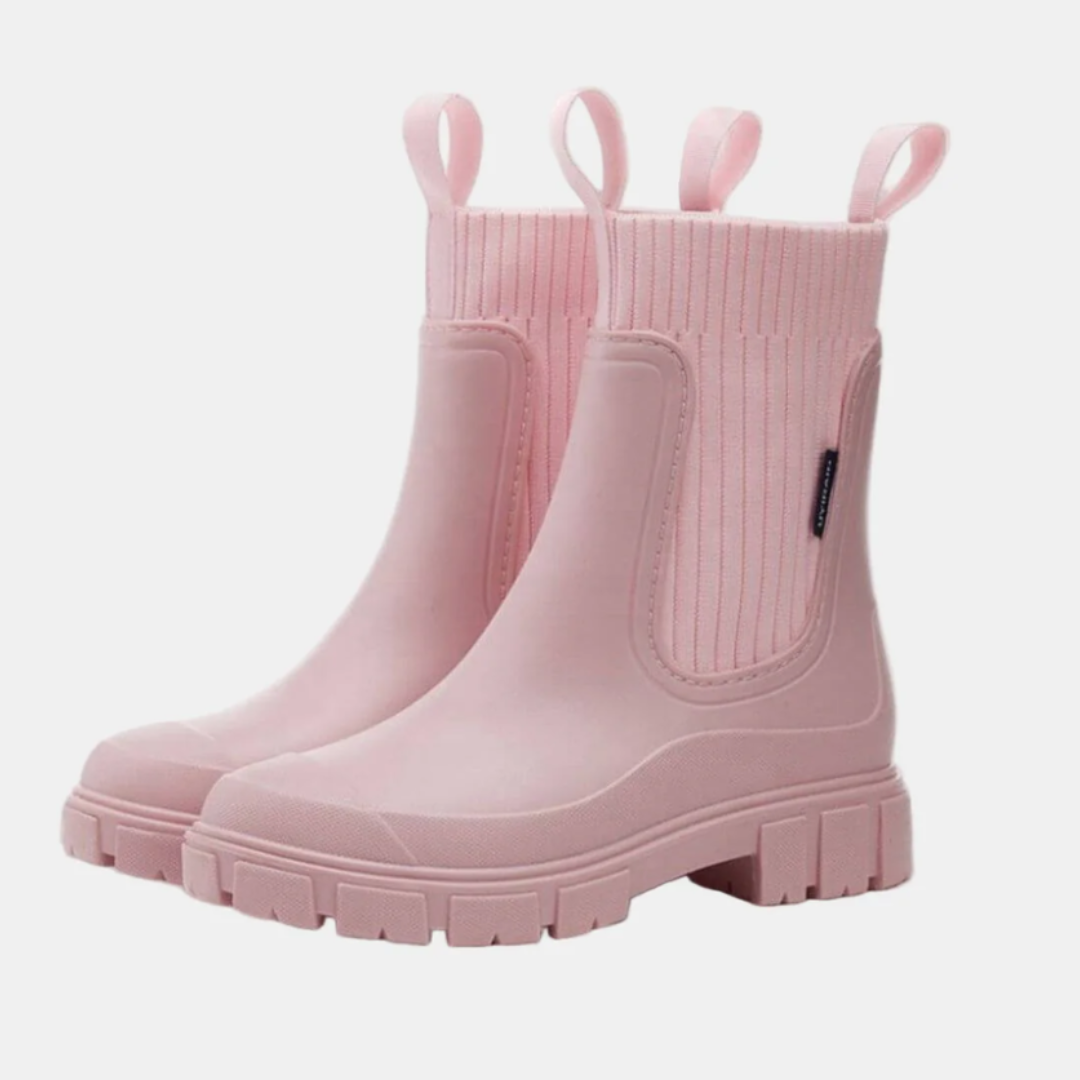 Textured Non-Slip Boots for Women | Lace-Up Outdoor Style