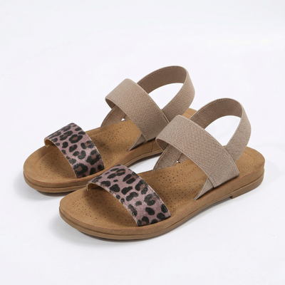 Women’s Strappy Sport Sandals - Heel Strap and Flat Sole