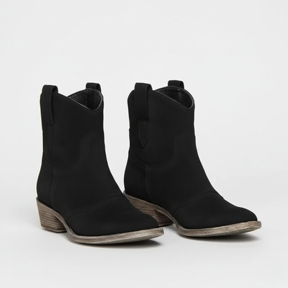 Vintage Cowboy Ankle Boots for Women | Western-Inspired Design