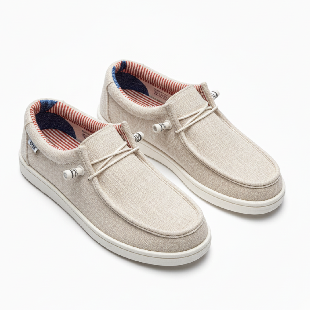 Slip-On Shoes for Men | Breathable Canvas Design