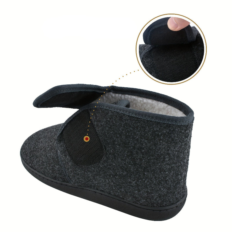 Men's Slippers with Velcro Closure | Adjustable
