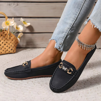Women's Chain-Detail Loafer