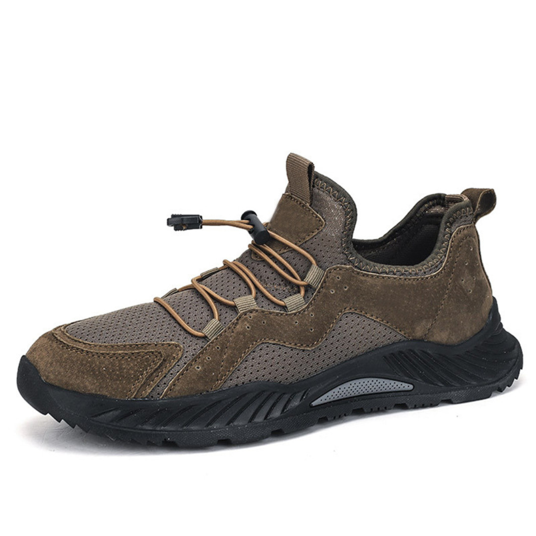 Men’s Challenger Hybrid Sneakers | Multi-Panel Lace-Up Design