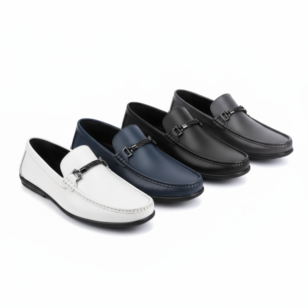 Genuine Leather Loafers for Men | Slip-On Style