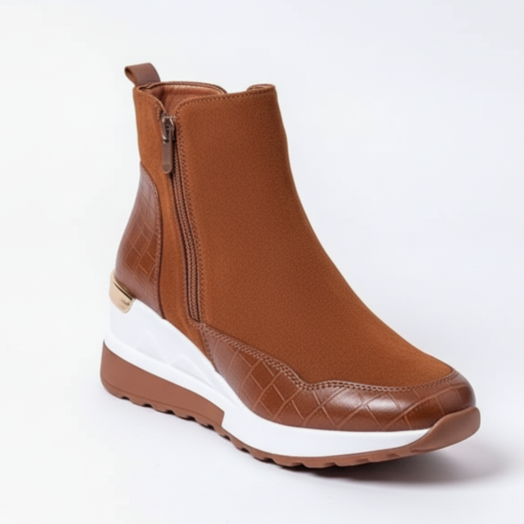 Mid-Cut Ankle Boots for Women