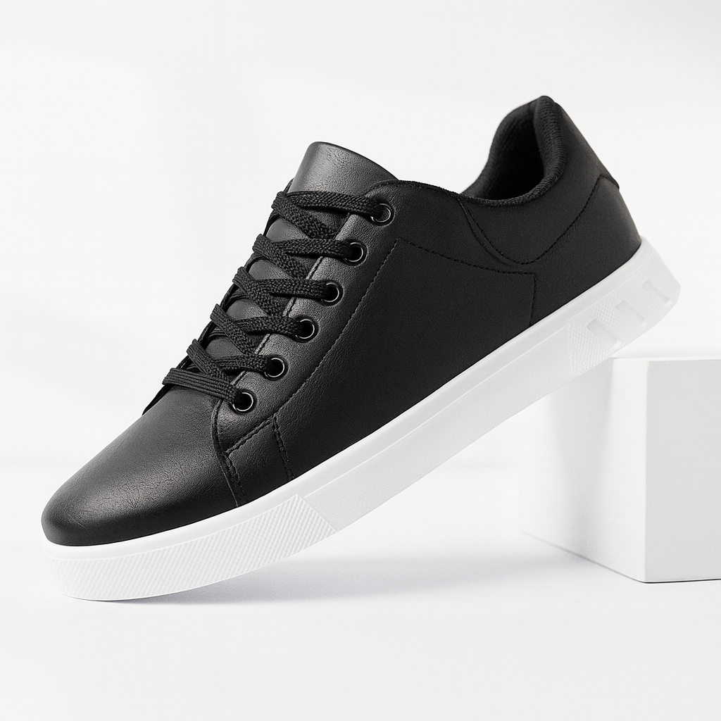 Men's Stitched Low-Top Lace-Up Sneaker