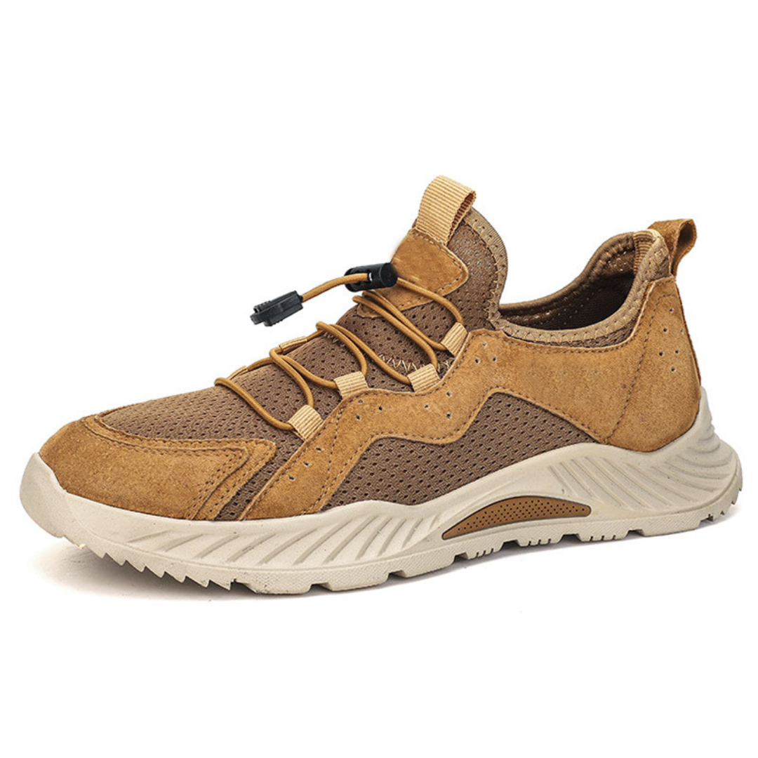 Men’s Challenger Hybrid Sneakers | Multi-Panel Lace-Up Design