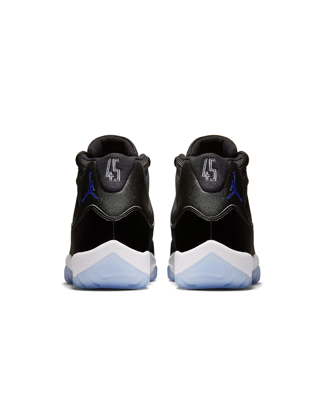 Air Jordan 11 Retro Black, Concord & White Sneakers