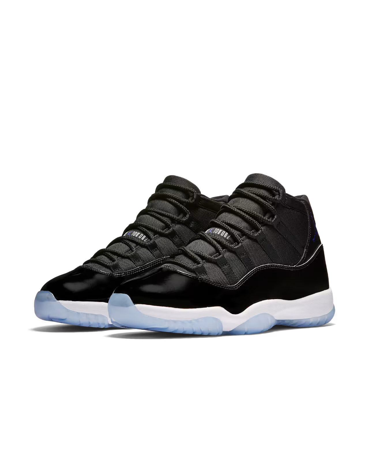 Air Jordan 11 Retro Black, Concord & White Sneakers