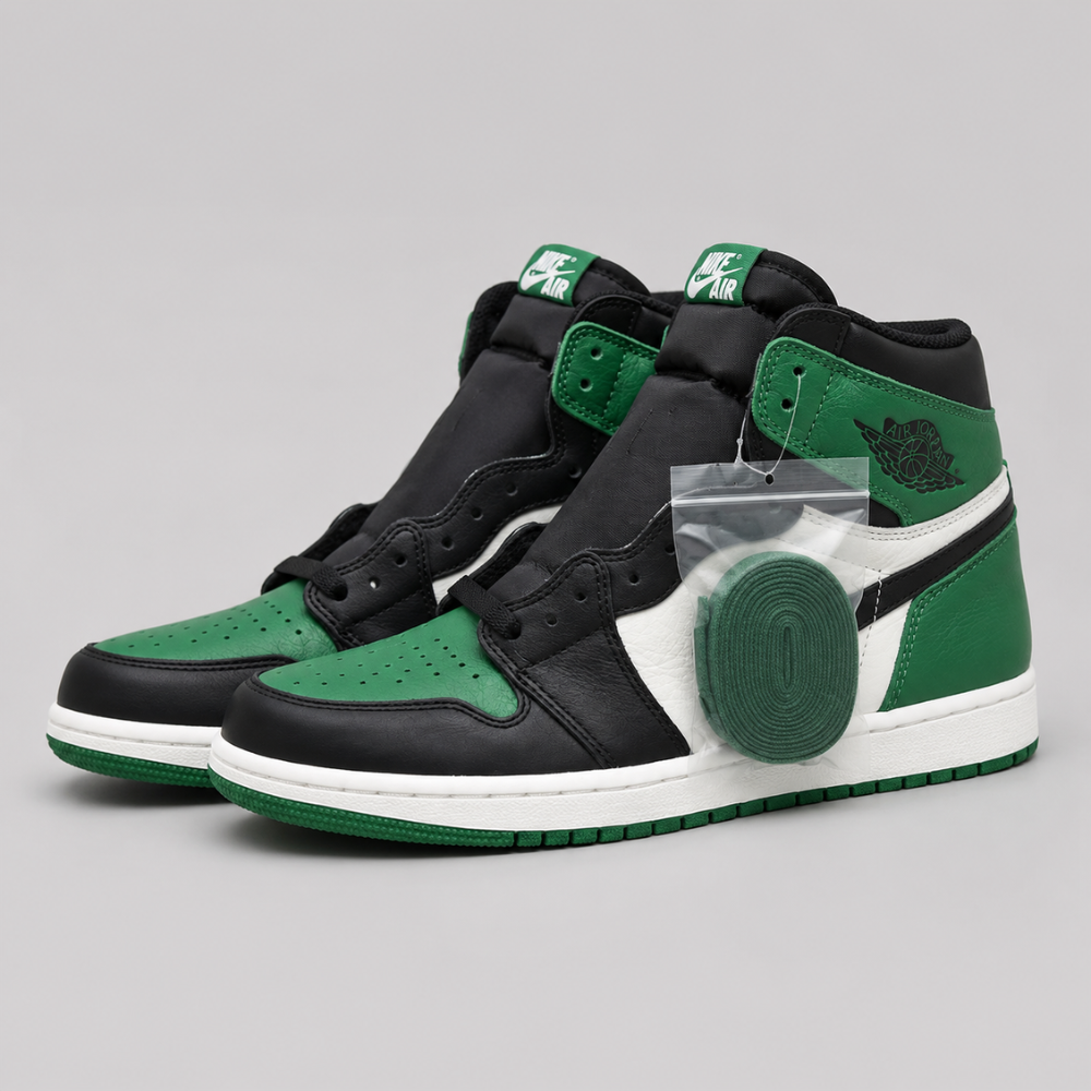 Air Jordan 1 Retro High OG Pine Green Sneakers