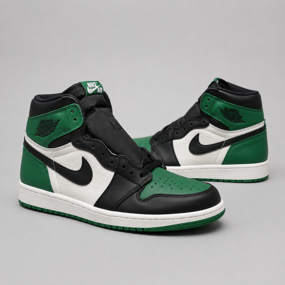 Air Jordan 1 Retro High OG Pine Green Sneakers