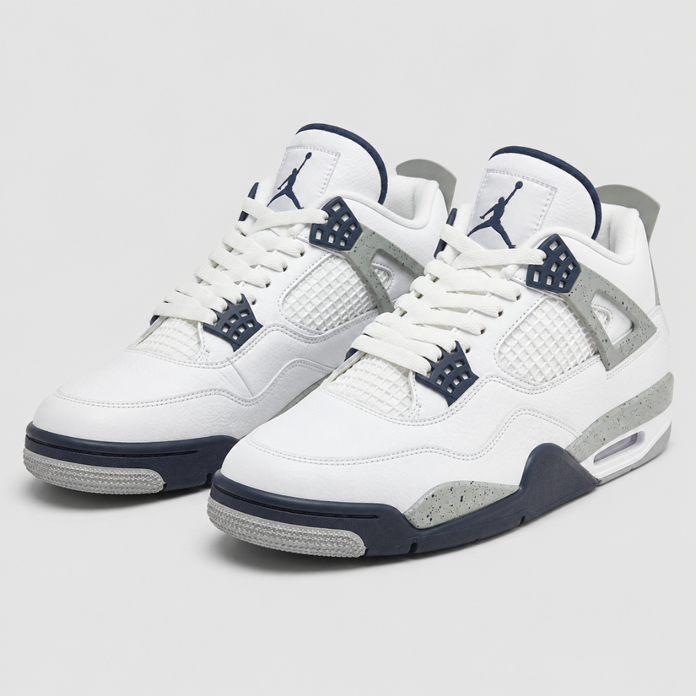 Air Jordan 4 Retro Midnight Navy Sneakers