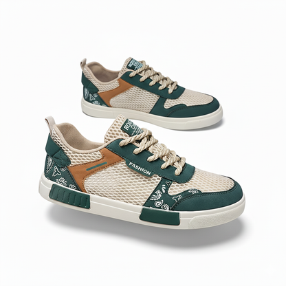 Men's Bandana-Print Low-Top Sneaker