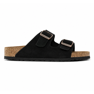 Birkenstock Arizona Unisex Soft Footbed Suede Leather Sandals