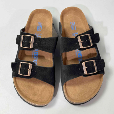 Birkenstock Arizona Unisex Soft Footbed Suede Leather Sandals