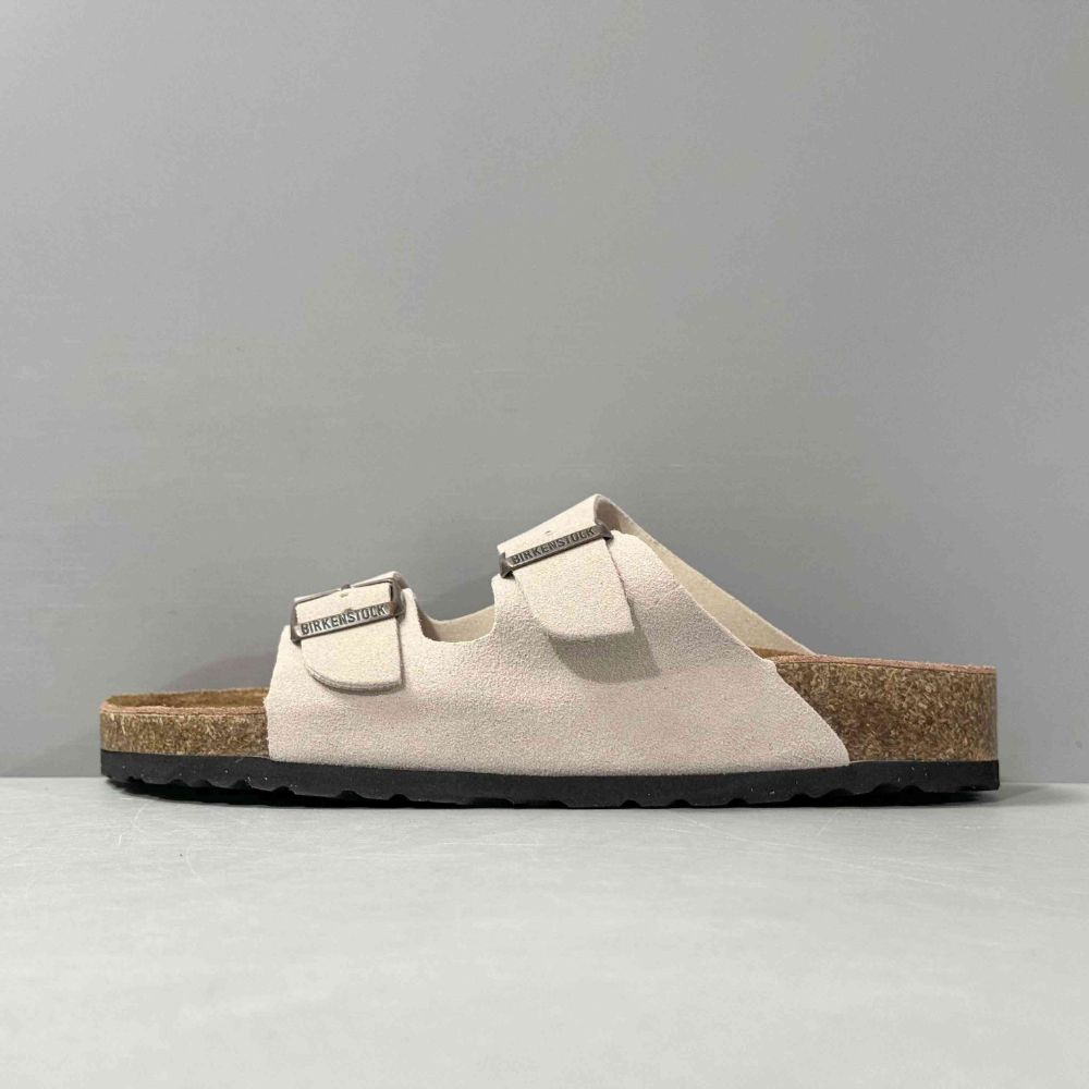 Birkenstock Arizona Unisex Suede Leather Two-Strap Sandals